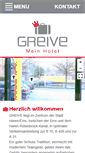 Mobile Screenshot of hotel-greive.de